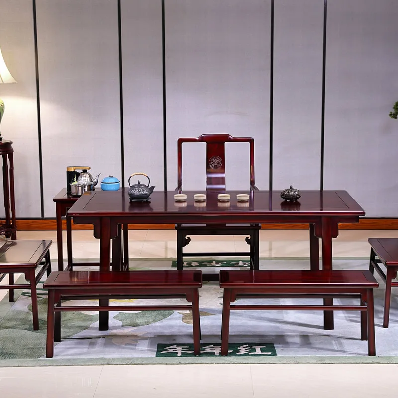 1.78悠闲茶台 · 红酸枝（巴里黄檀）
